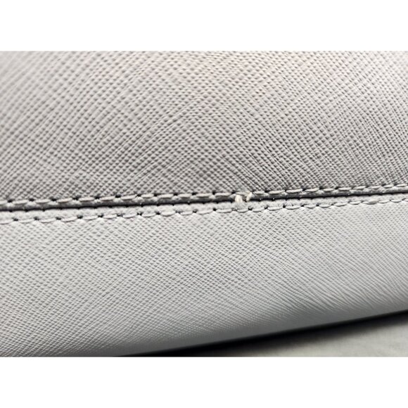 Michael Kors Jet Set Travel Tote Chain Shoulder Leather Blue Pre-Owned! - Picture 10 of 12